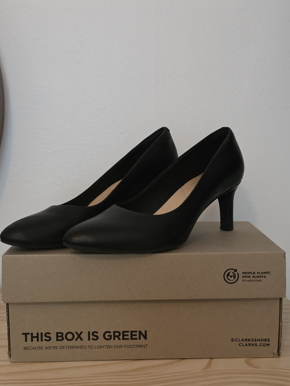 Clarks Pointed Toe Heels
